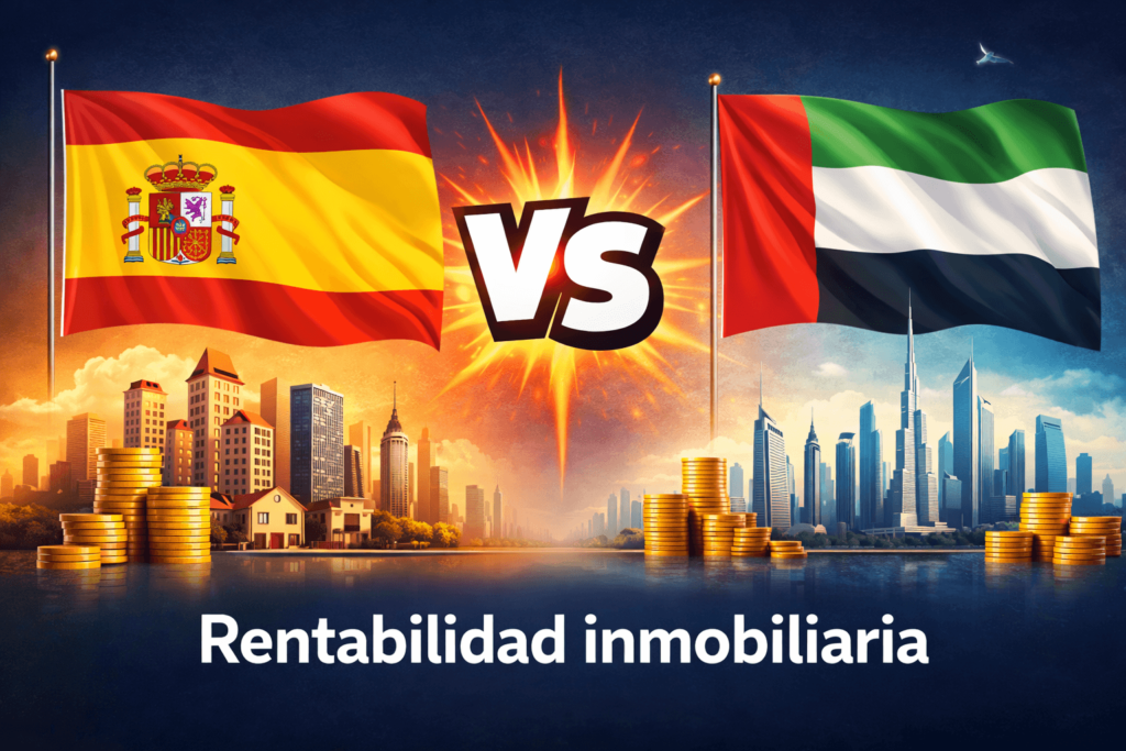rentabilidad españa vs dubai