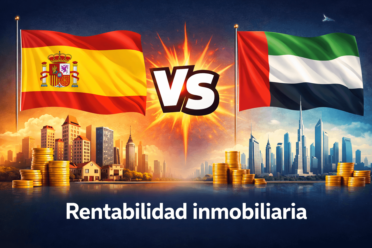 rentabilidad españa vs dubai