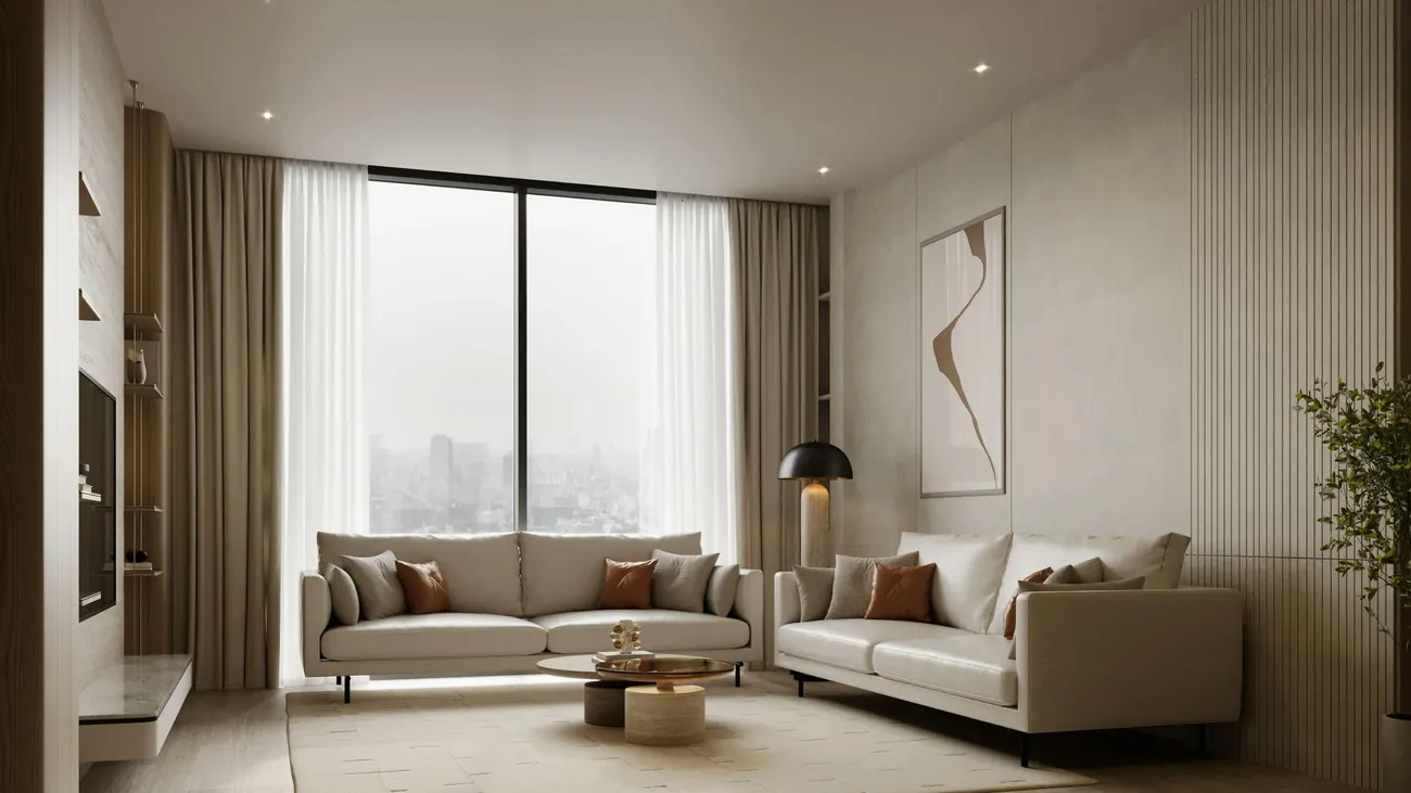 Render de AmberHall, JVC, Dubái