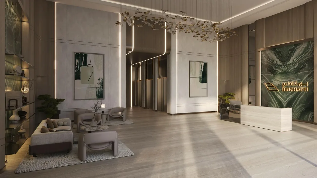 Render de AmberHall, JVC, Dubái