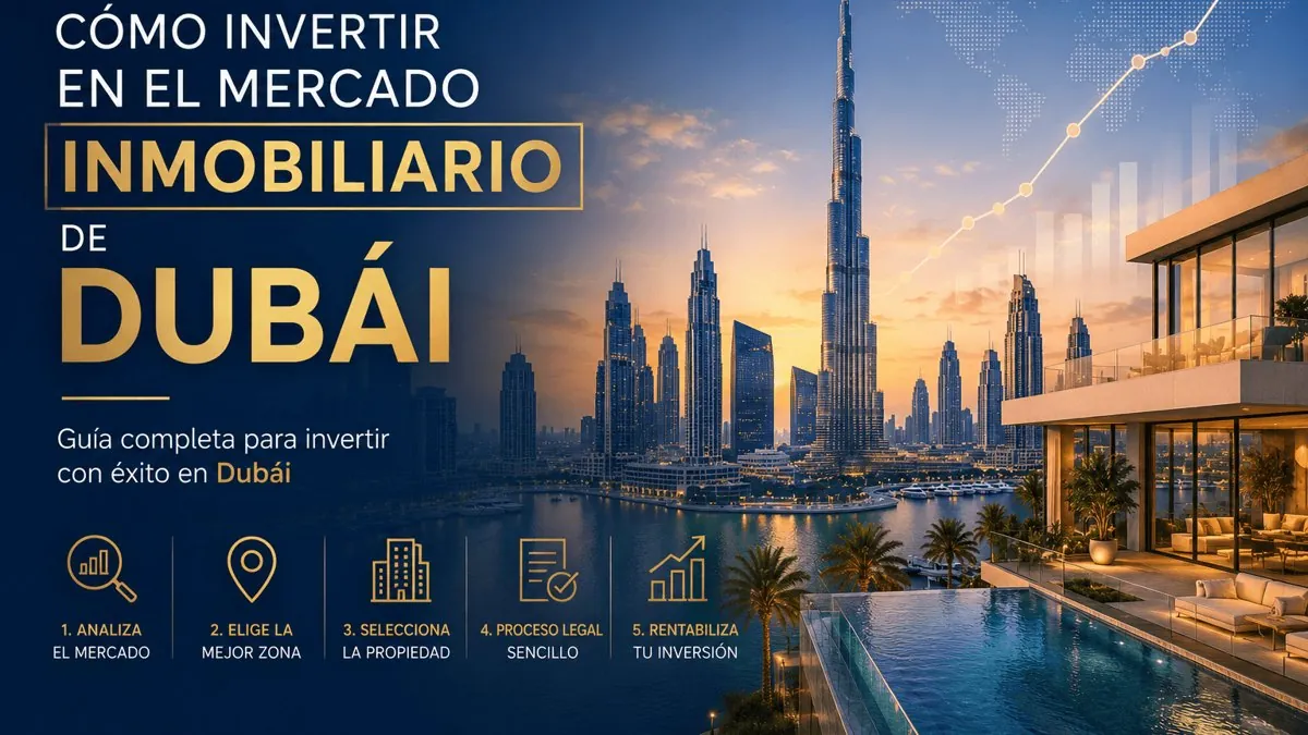 Guía completa: cómo invertir en el mercado inmobiliario de Dubái