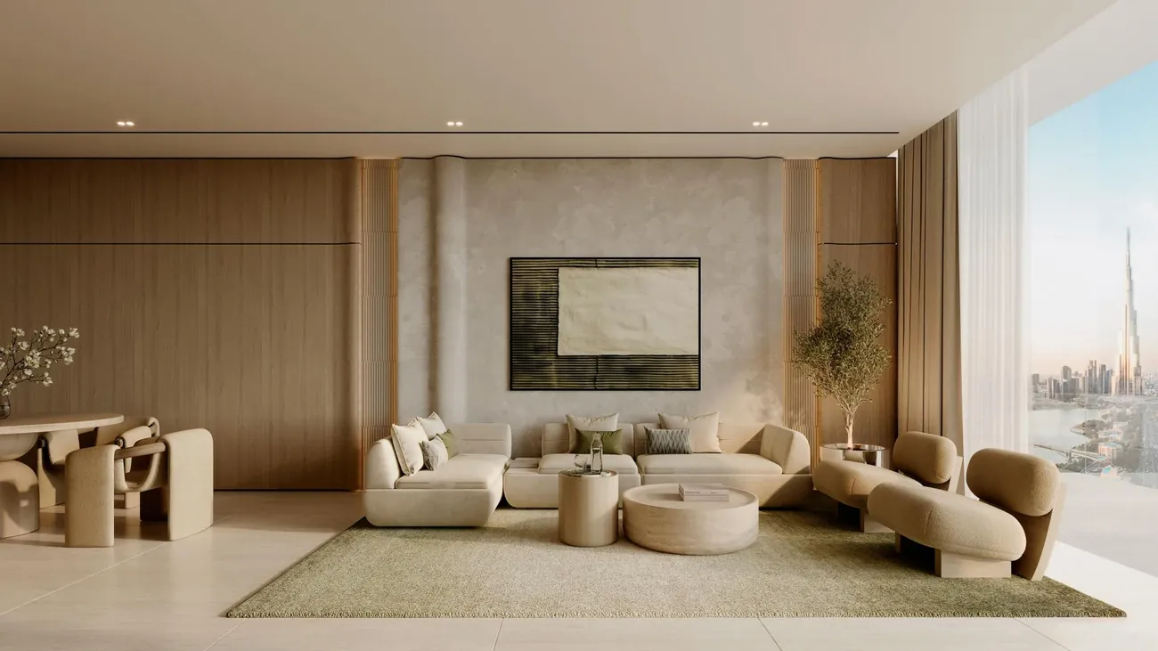 Render de Sky Terraces, Motor City, Dubái