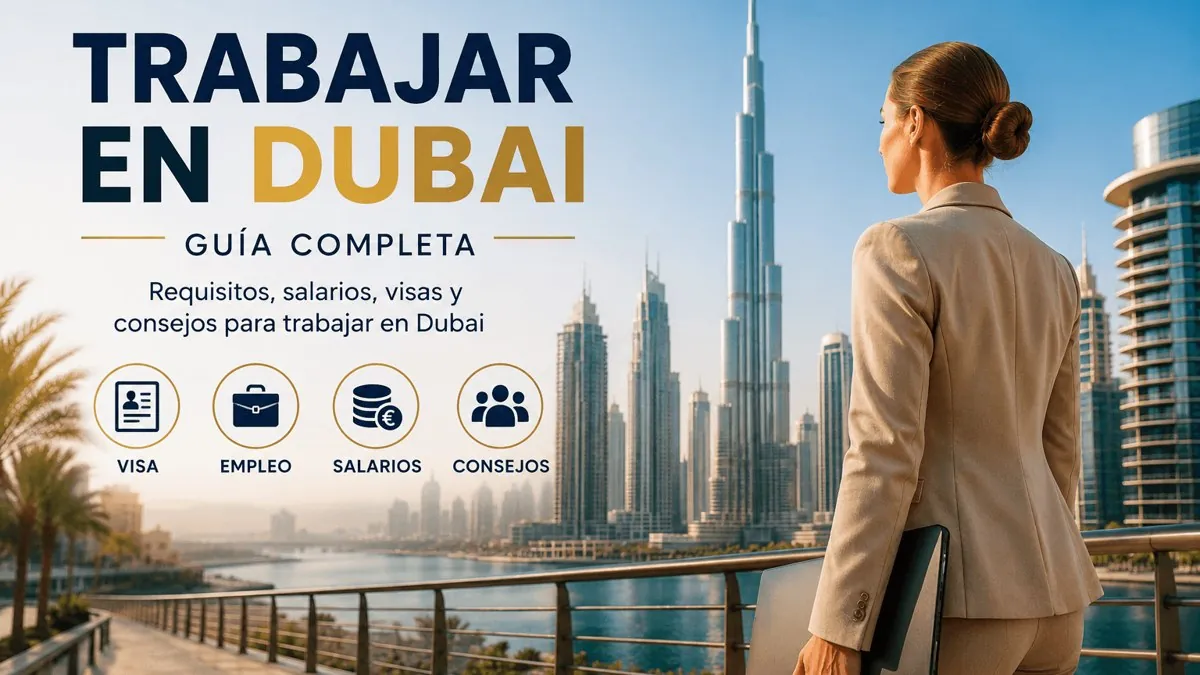 Guía completa para trabajar en Dubái: requisitos, visado, empleo y salarios