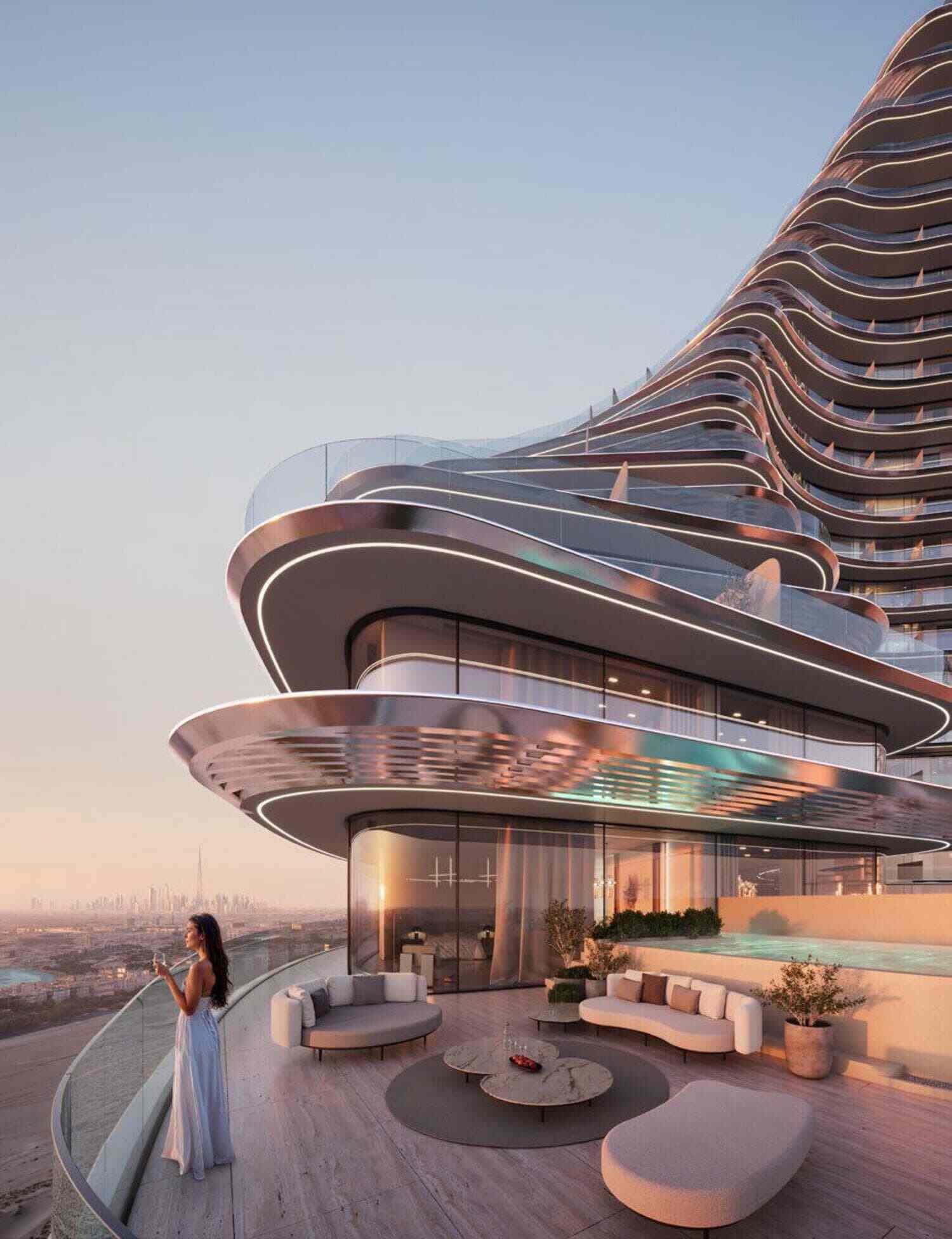 Render de Flare, Jumeirah Village Triangle, Dubái