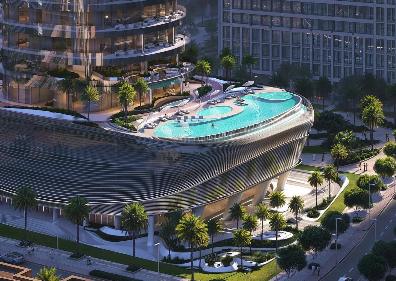 Render de Skyblade, Downtown Dubái, Dubái