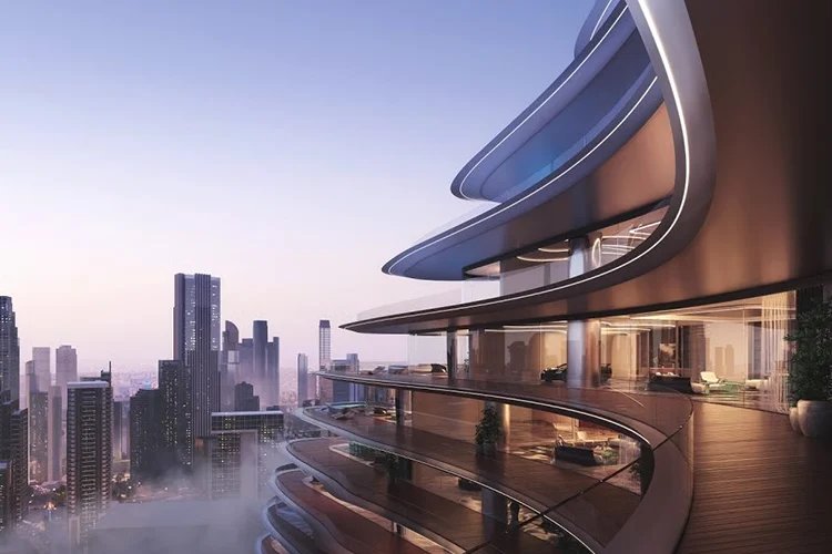 Render exterior de Spectre en Al Jaddaf, Dubái